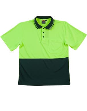 Bottle High Visibility Cooldry Short Sleeve Polo