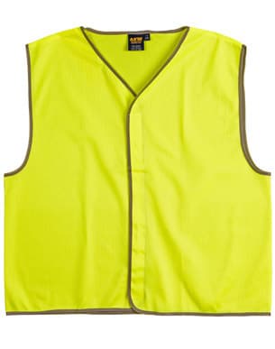 Yellow Hi-Vis Safety Vest Adult