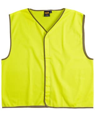 Yellow Hi-Vis Safety Vest Kid's