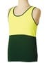 Yellow/Bottle Breathable Hi-Vis Singlet 