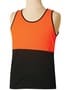 Orange/Navy Breathable Hi-Vis Singlet 