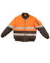 Orange/Navy Hi-Vis Two Tone Jacket with 3M Tapes