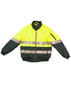 Yellow/Bottle Hi-Vis Two Tone Jacket with 3M Tapes