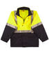 Yellow/Navy Hi-Vis Safety Jacket With Mesh Lining &amp; 3M Tapes