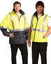 Hi-Vis Safety Jacket &amp; 3M Tapes 