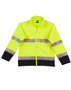 Yellow/Navy Hi-Vis Safety Jacket