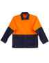 Orange/Navy Hi-Vis Cotton Jacket