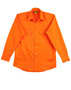 Orange Men's Hi-Vis L/S Drill Shirt