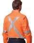 Men's Safety Shirt - Hi Vis Cotton Drill 