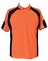 Orange/Navy High-Vis Polo - Unisex