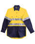 Yellow/Navy Long Sleeve Reflective Safety Shirt for Women