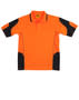 Orange/Navy Alliance Short Sleeve Safety Polo - Unisex