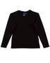 Black Scope Long Sleeve Ladies Tee