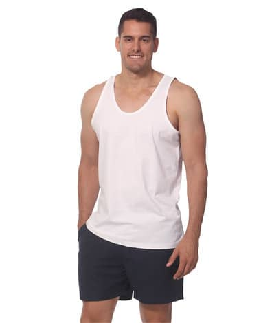 Trainer's Cotton Singlet Men's