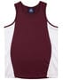 Maroon/White Teamster Mens Sports Singlet