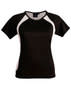 Black/White Champion Ladies T-Shirt