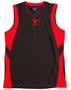 Black/Red Slamdunk Singlet Adult