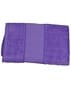 Purple Terry Velour Beach Towel