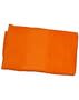 Orange Terry Velour Beach Towel