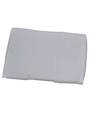 White Terry Velour Beach Towel