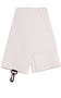 White Golf Towel With Hook