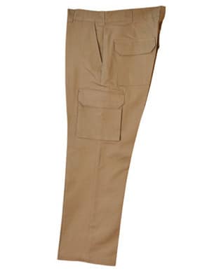 Khaki Men's Heavy Cotton Pre-Shrunk Drill Pants Regular Size