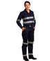 Ladies' Heavy Cotton Drill Cargo Pants With 3M Tapes