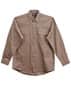 Khaki Cotton Drill Work Shirt