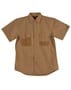 Khaki Durable Short Sleeve Work Shirt