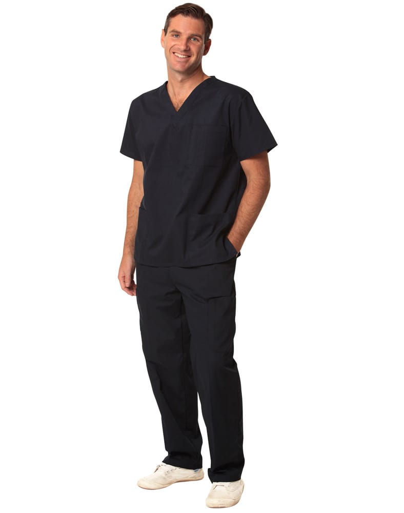 Navy Unisex Scrubs Pants