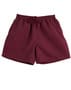 Maroon Microfibre Sport Shorts Kids