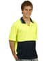 Yellow High Visibility Short Sleeve