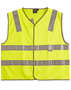 Yellow Safety Vest with Tapes