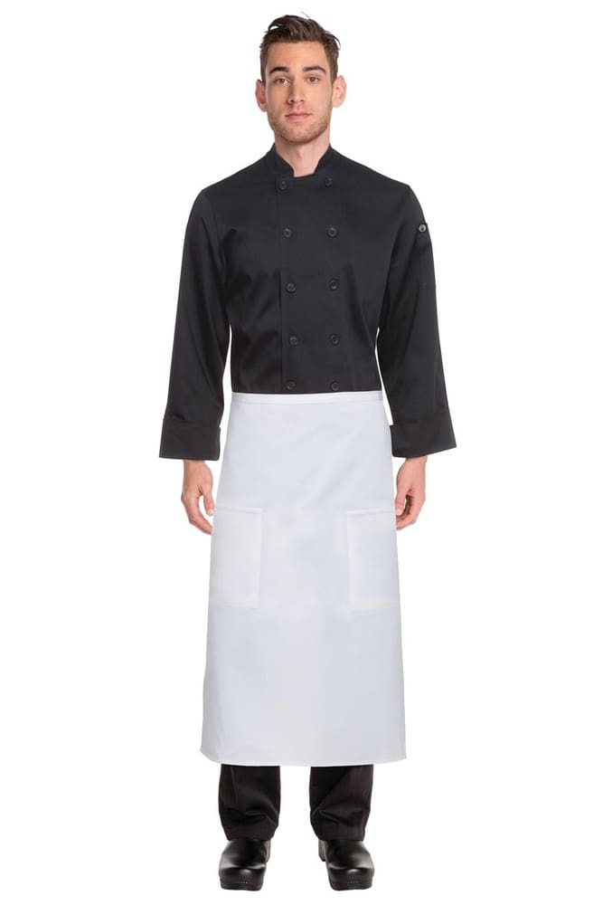 White Two Patch Pocket Bistro