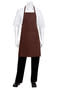 Brown/Orange Brown/Orange Striped Bib Apron