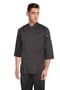Black 3/4 Basic Lite Chef Jacket