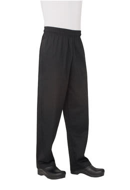 Black Black Basic Baggy Pants