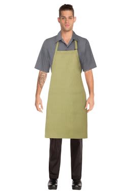 Lime Butcher Bib Apron