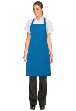 Blue Butcher Bib Apron