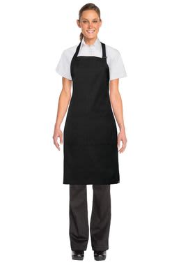 Black Butcher Bib Apron