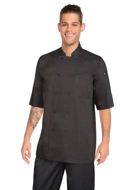 Black Montreal Cool Vent Chef Jacket