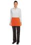 Orange Three Pocket Waist Apron