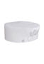 White White Basic Chef Beanie