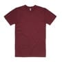 Burgundy AS Colour Classic Cotton T-Shirt