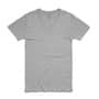 Grey Marle Jet V-Neck Tee