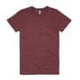 Burgundy Marle Market Cotton Tee