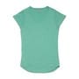 Light Green Marle Cotton Scoop Tee