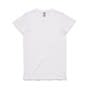 White AS Colour Combed Cotton Crew Tee