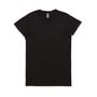 Black AS Colour Combed Cotton Crew Tee