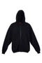 Black Mens Zipper Hoodie